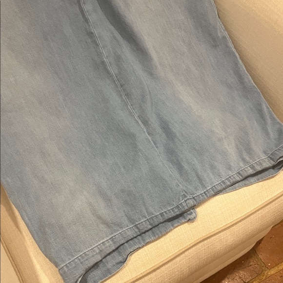 Free People Picture Perfect Denim Midi Dress - Picture 11 of 12